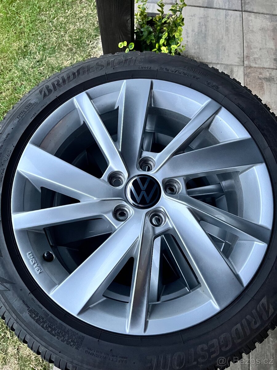 17" zimní alu kola 5x112: Gavia - Golf Touran Caddy Top sta