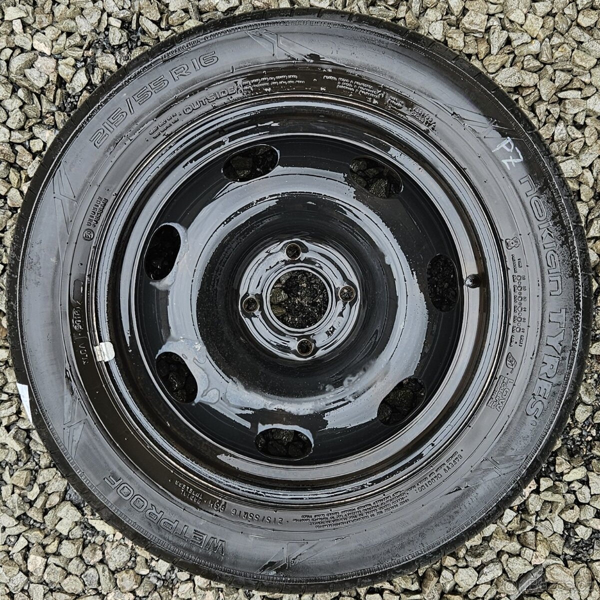 Letní kola Peugeot 215/55/16, 6.5Jx16 ET26 č. AD15