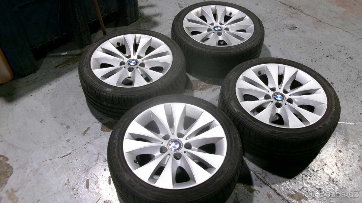 BMW alu disky + pneu 225/45R17