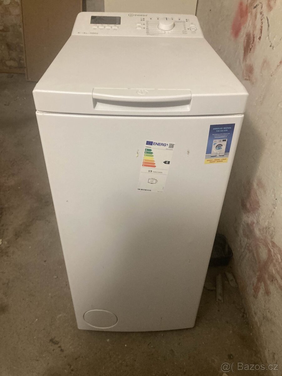 Pračka INDESIT BTW S60400EU/N