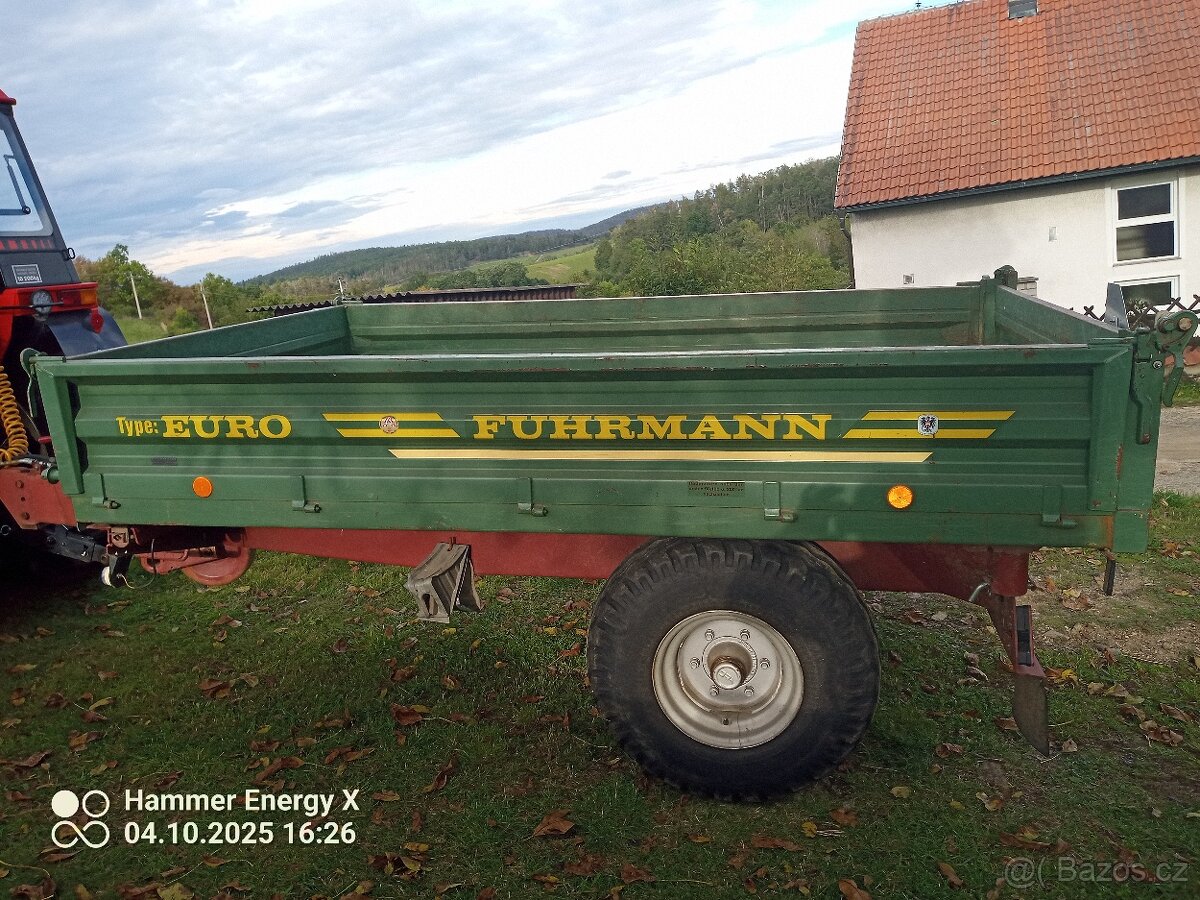 Traktorový návěs Fuhrmann e3s