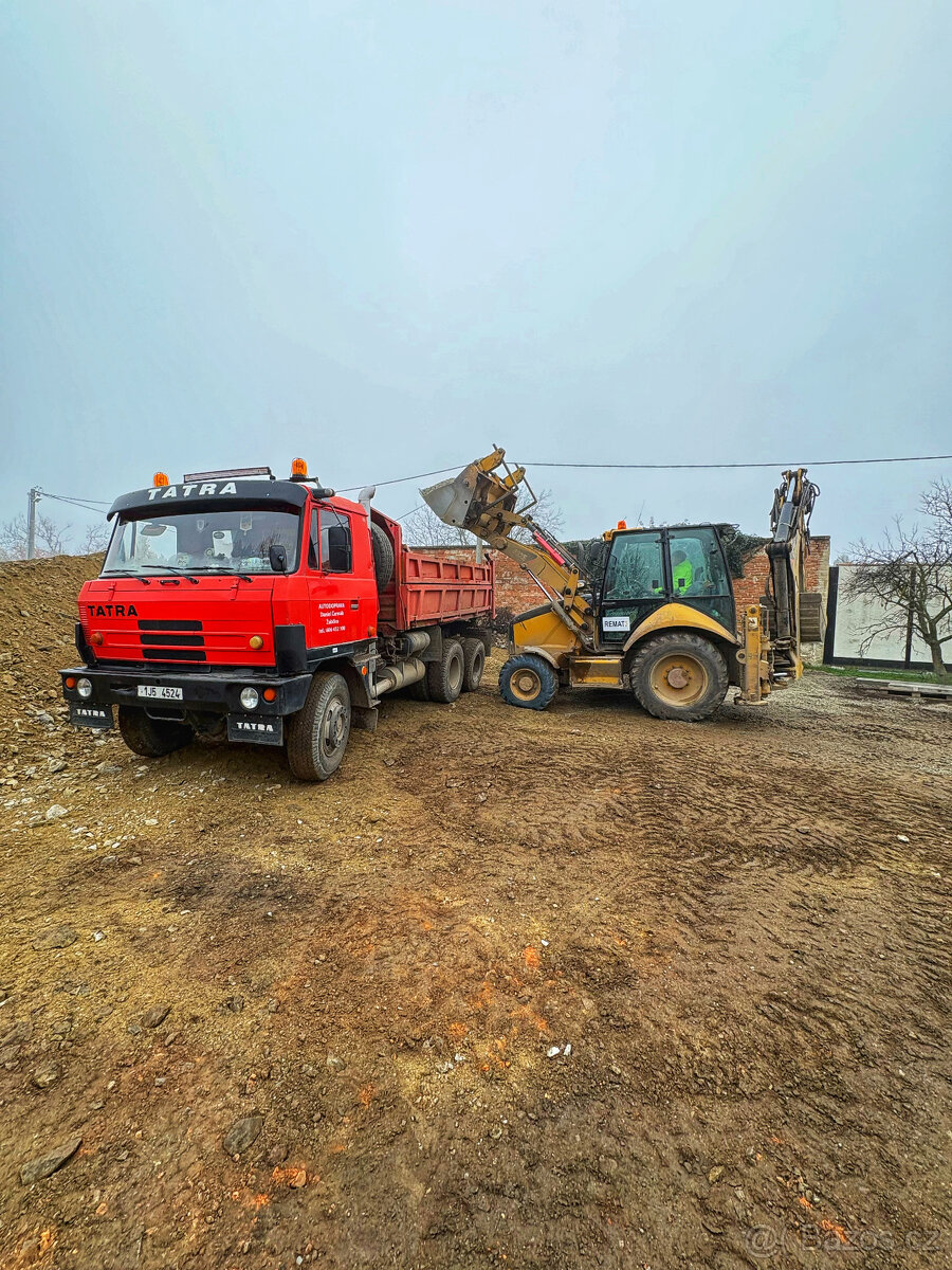 Autodoprava, zemní práce