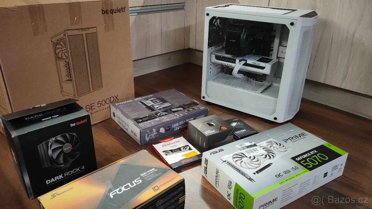 Herní PC - RYZEN 7600X, RTX 5070, 1TB SSD