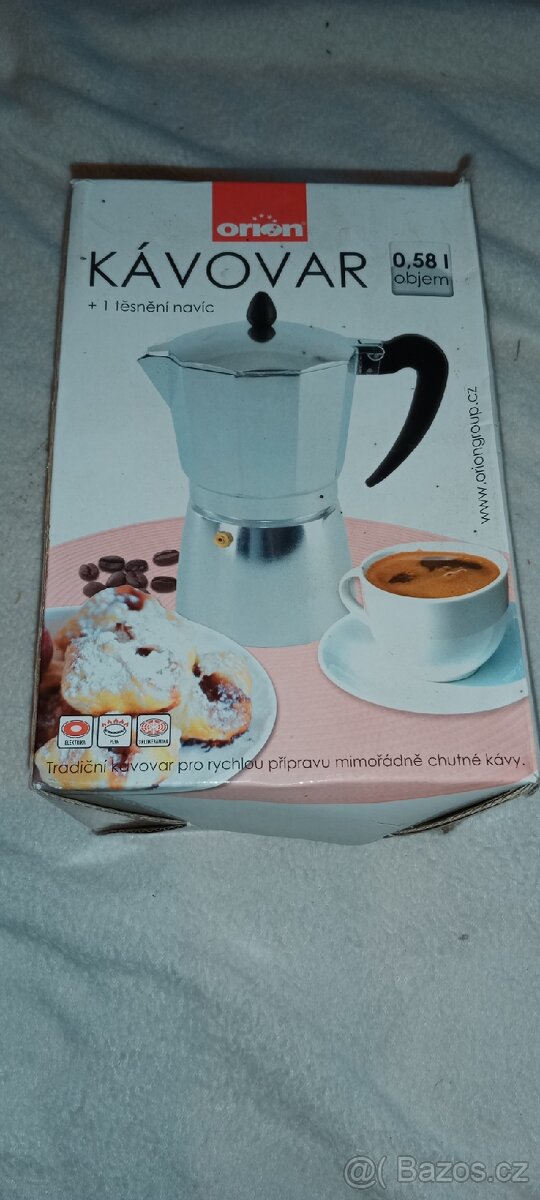 Kávovar na prekapavanou kávu , nový v krabici