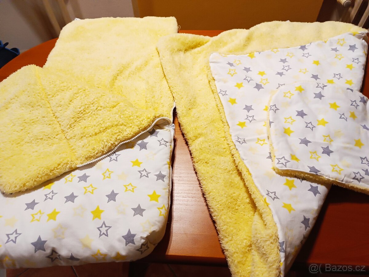 zimní fusak a peřinka