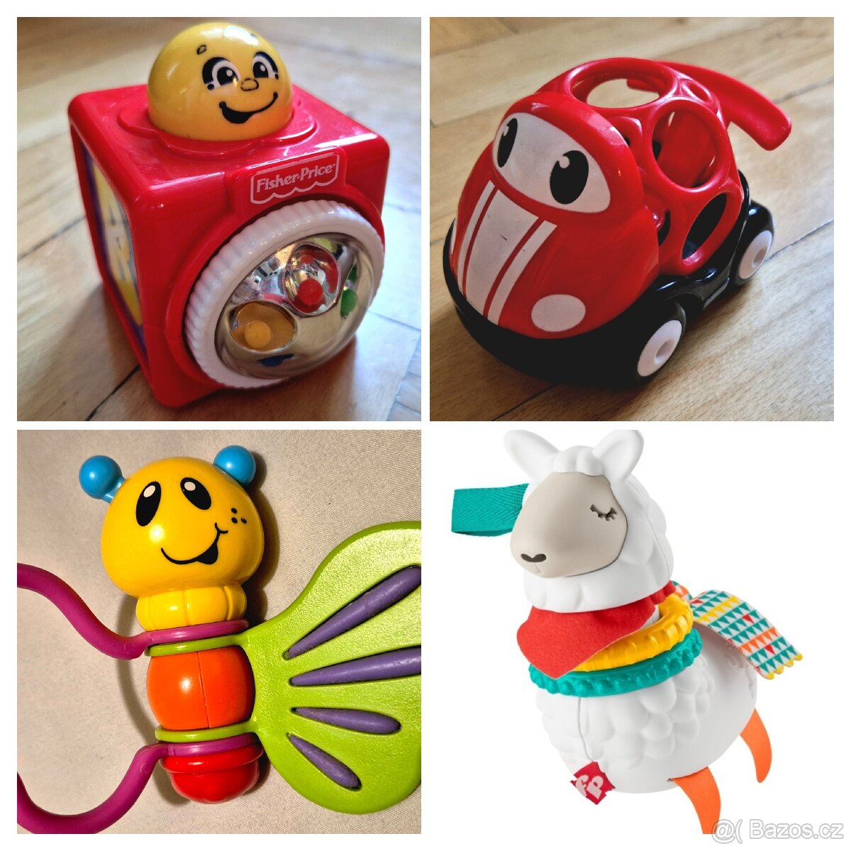 Dřevěné a plastové motorické hračky Ball Fisher-Price Hess