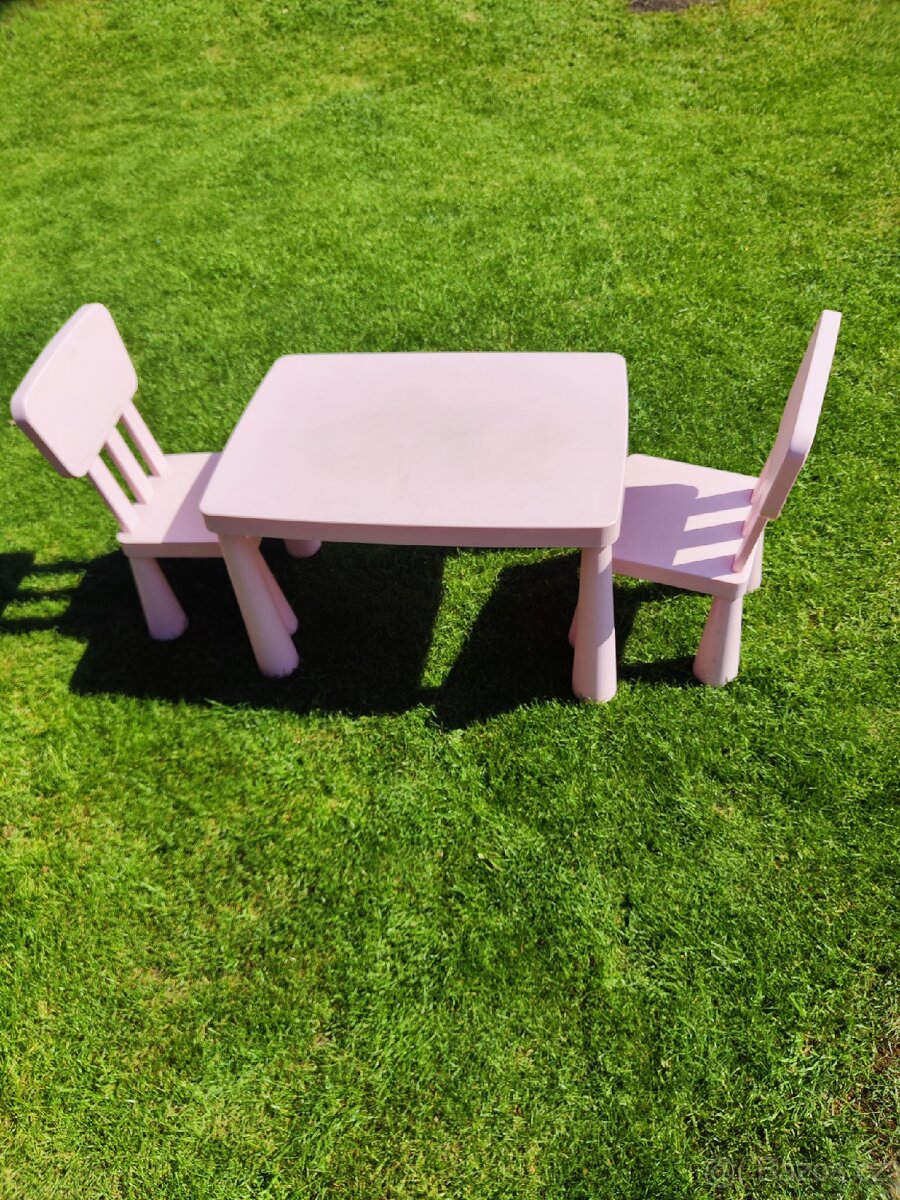 Dětské plastové posezení IKEA