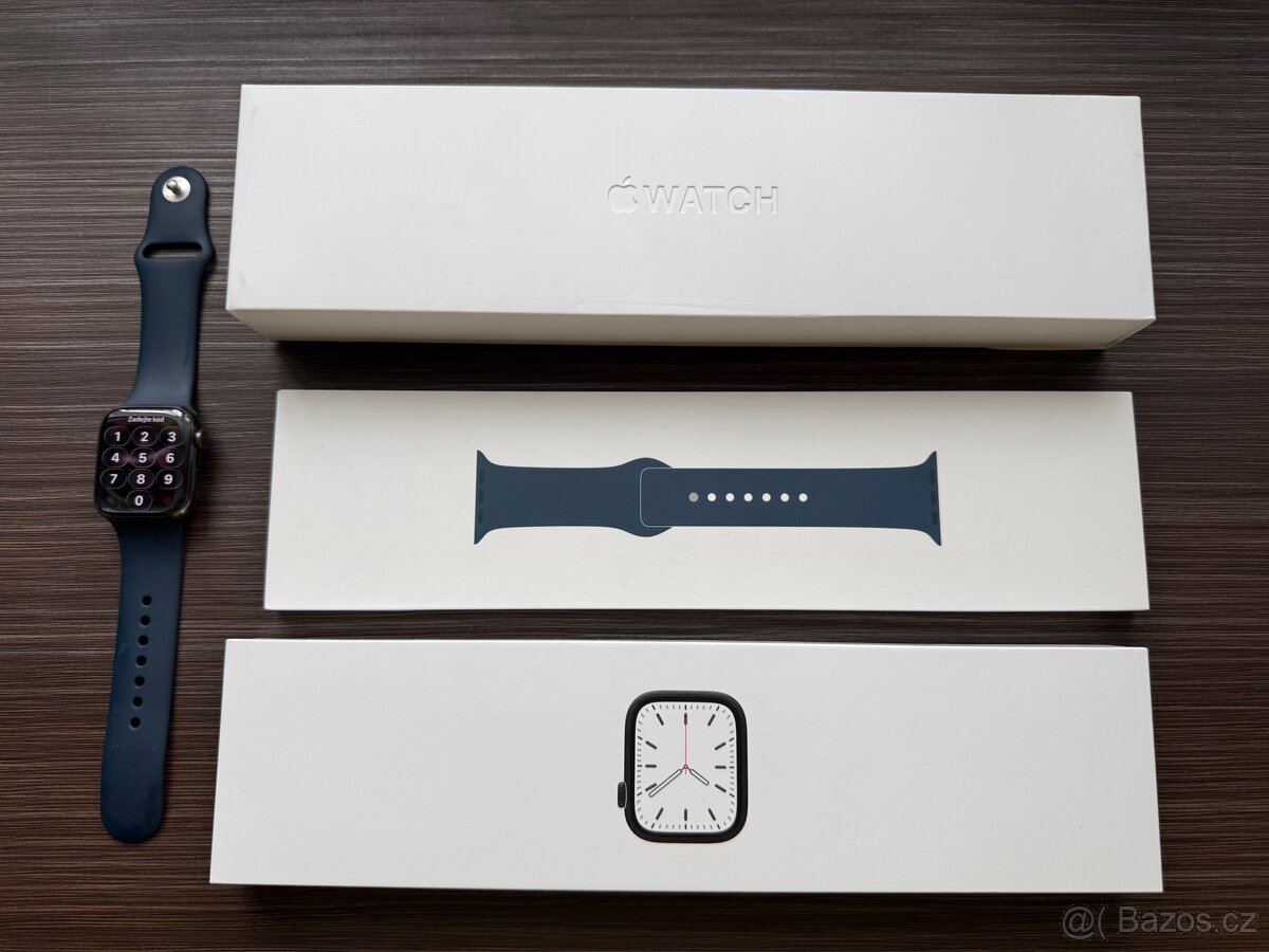 Apple Watch Series 7 Cellular 41mm graf ocel zaruka 12/2026