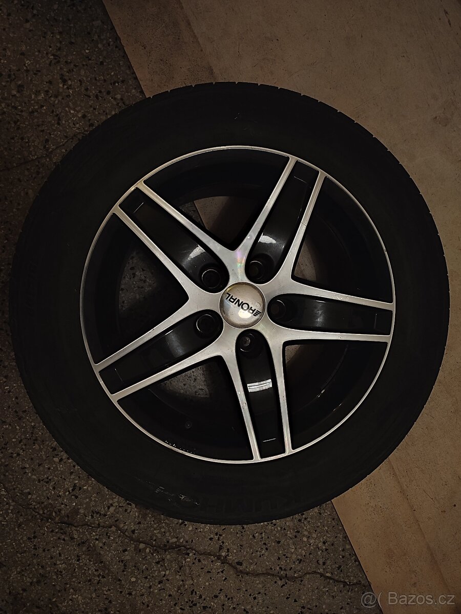 Sada 5x114,3 R16 Ronal + letní 205/60