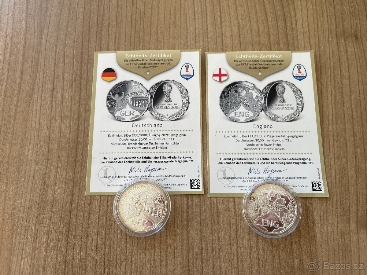 Pamětní medaile a mince - proof, BK, od 99 Kč