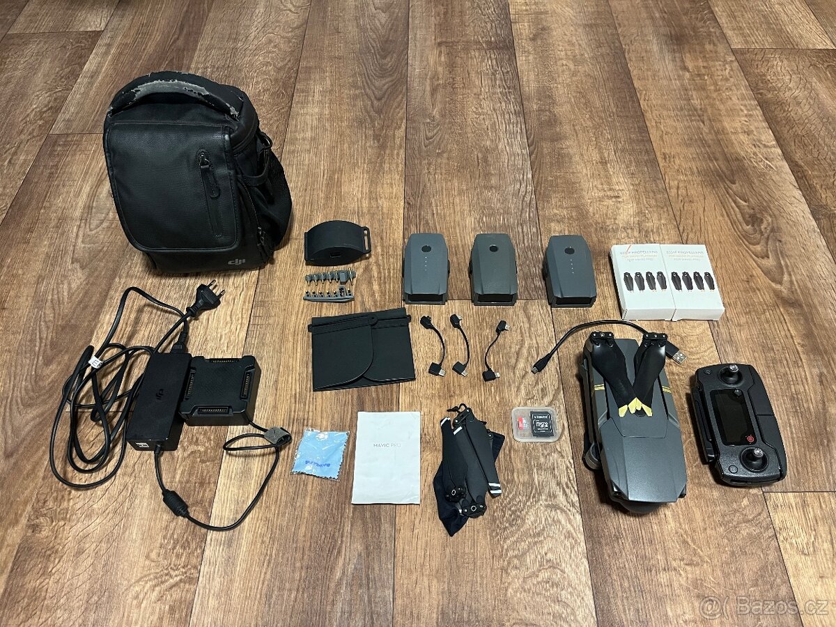 Dji Mavic Pro Fly More Combo + příslušenství