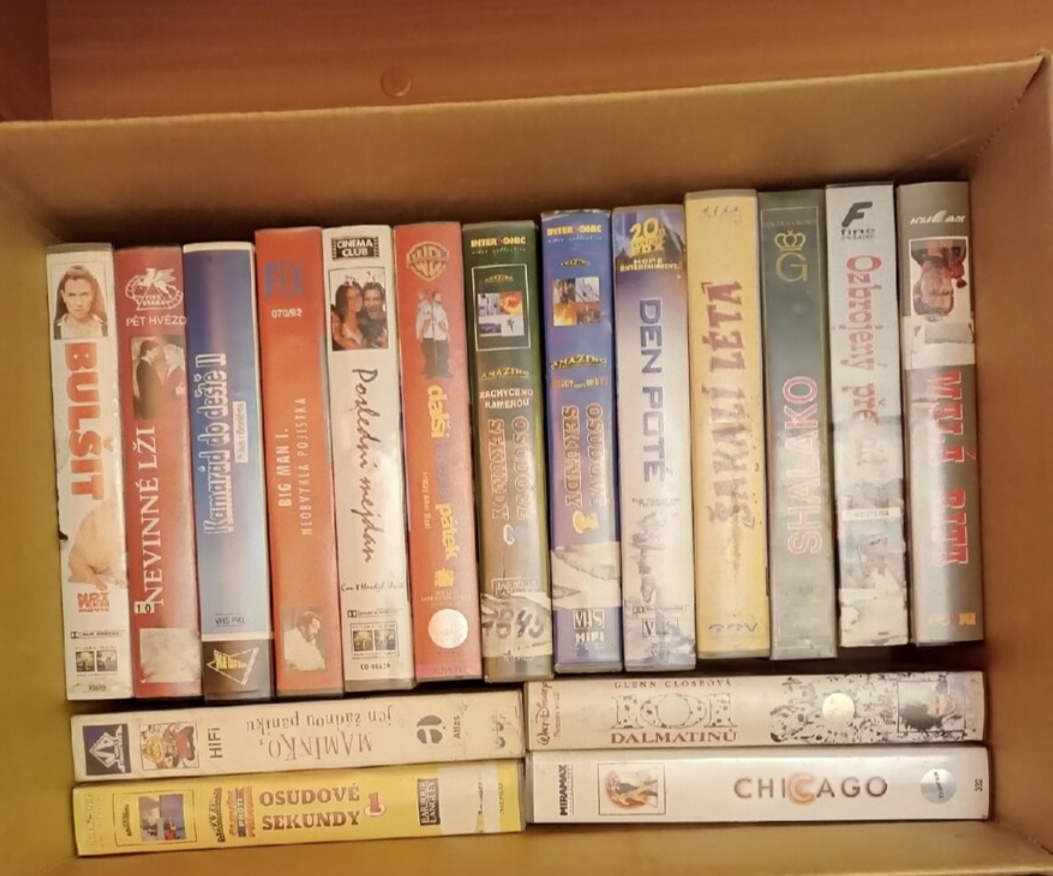 Originál VHS různé