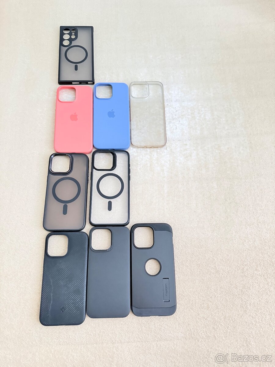 Pouzdra pro iPhone 14,15,16pro max a s24ultra