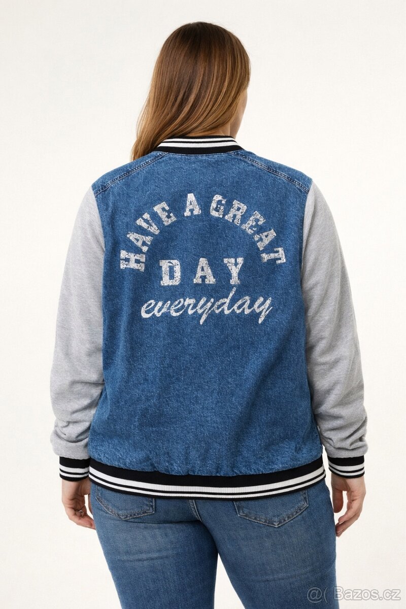 Jarní H&M bunda/bomber velikost L