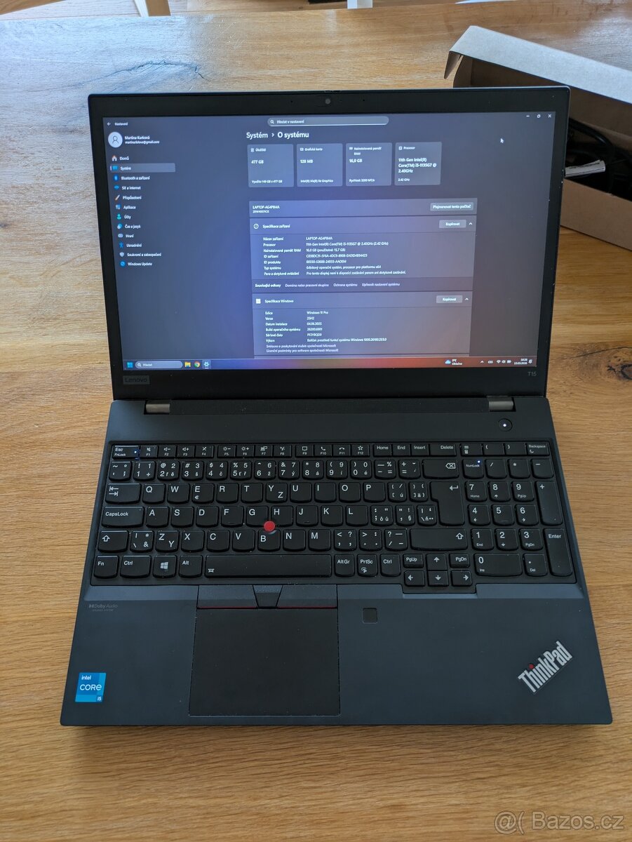 Lenovo ThinkPad T15 Gen 2