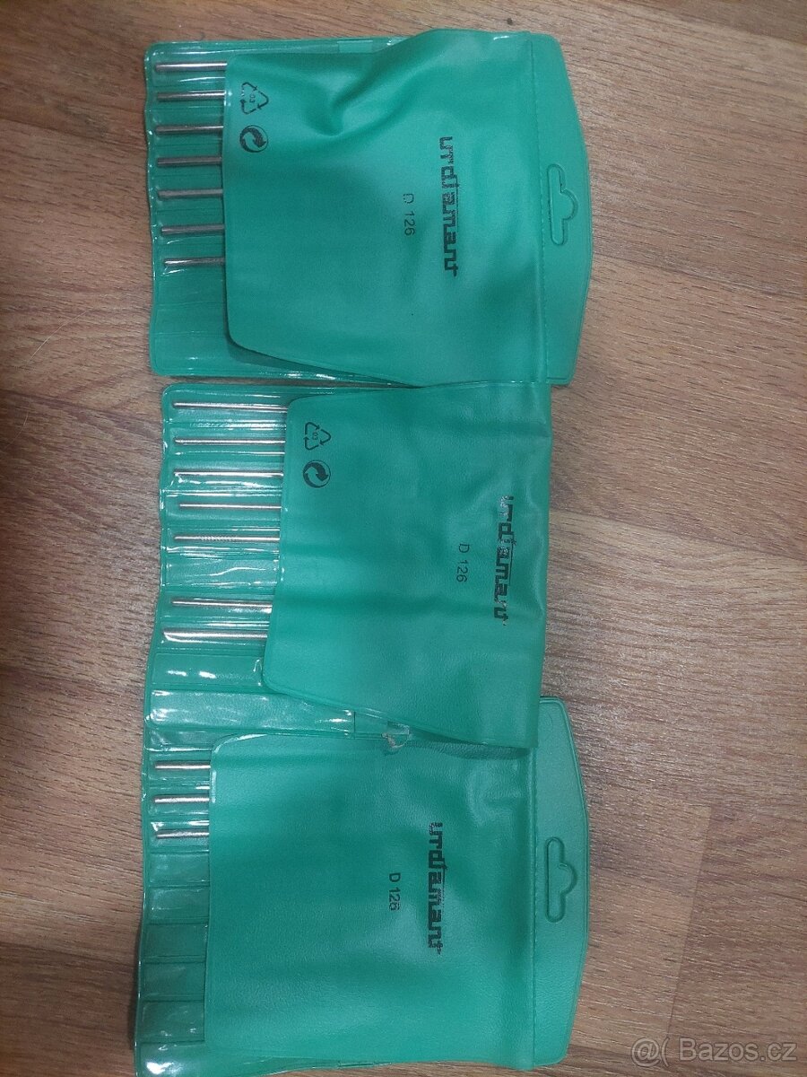 Staré nepoužité diamantové pilníky