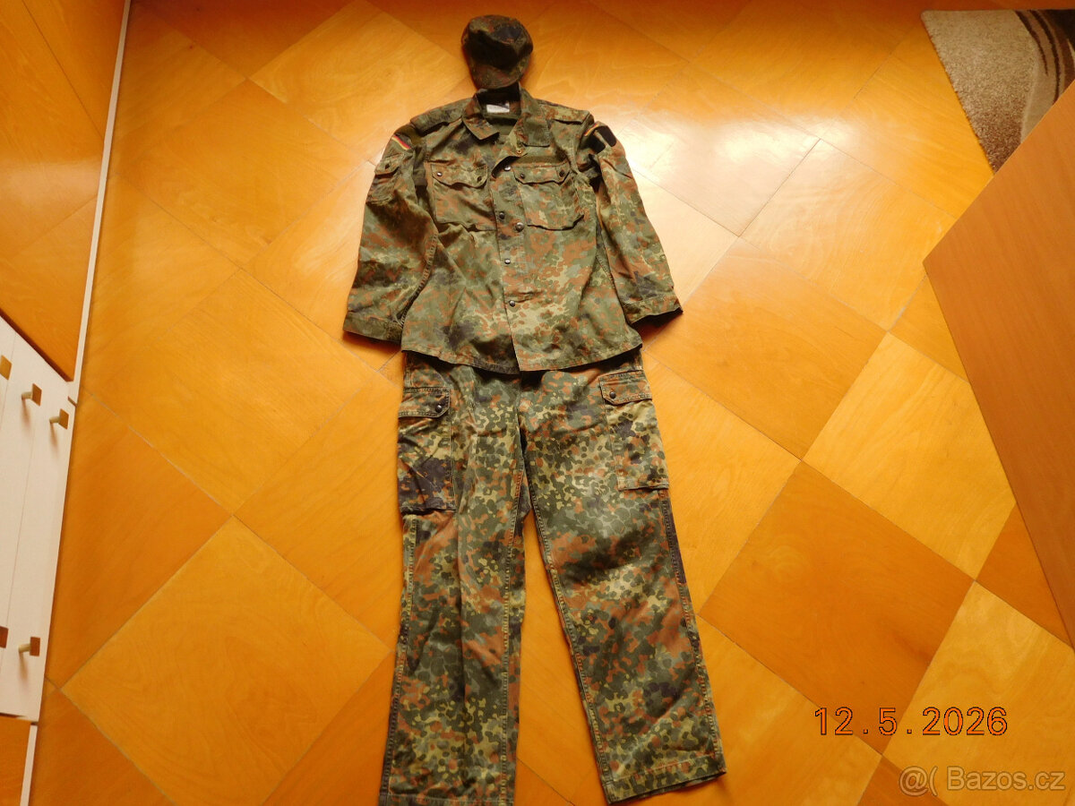 vojenské maskáče NDR