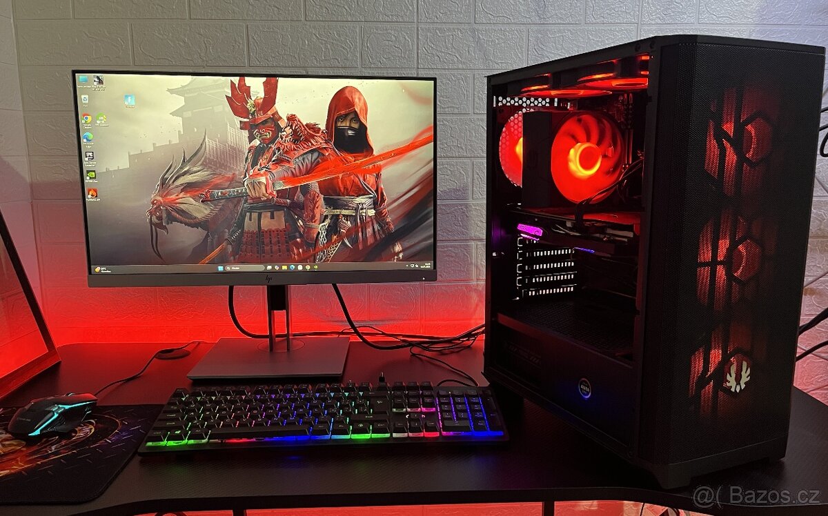 Herní PC|Monitor| + Kompletní Příslušenství-Záruka