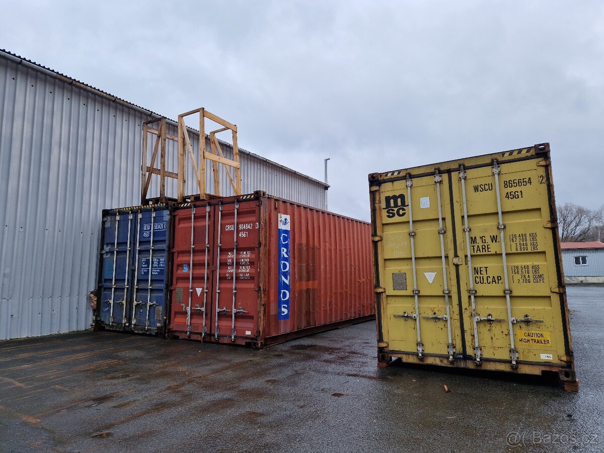 Pronájem skladu - kontejnery 12m
