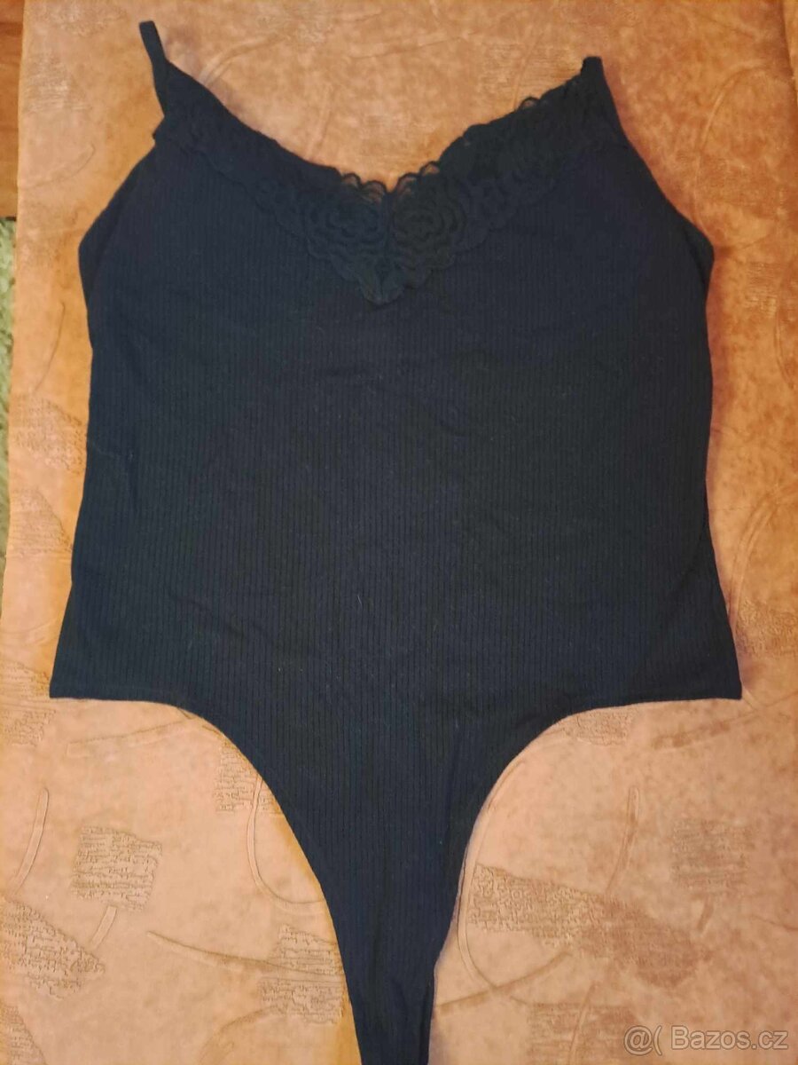 Nové černé Body XL/42, originál Victoria's Secret