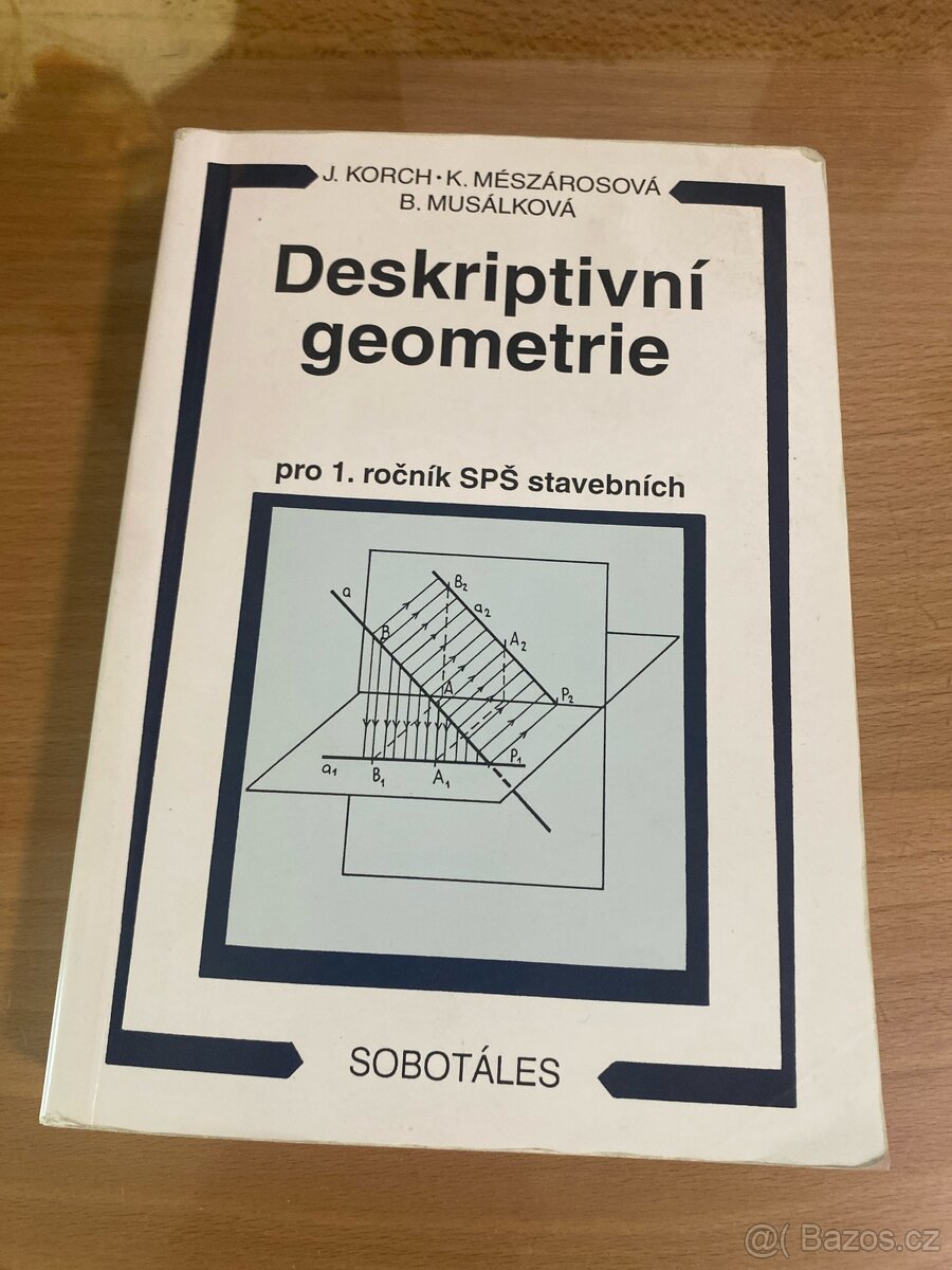 Učebnice deskriptivní geometrie
