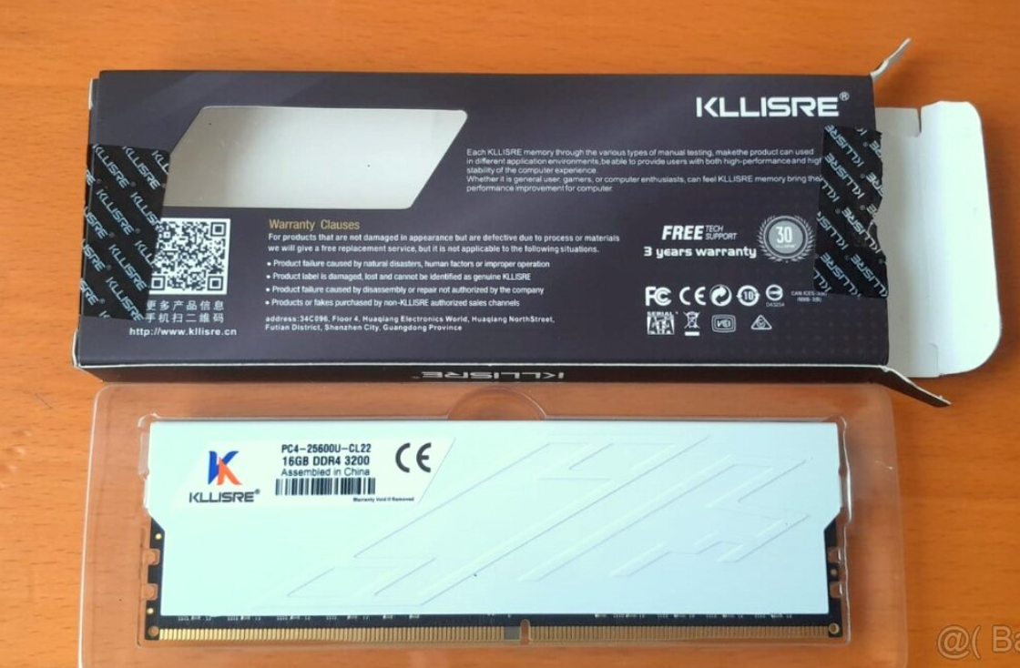 DDR4 16GB Ram 3200 MHz