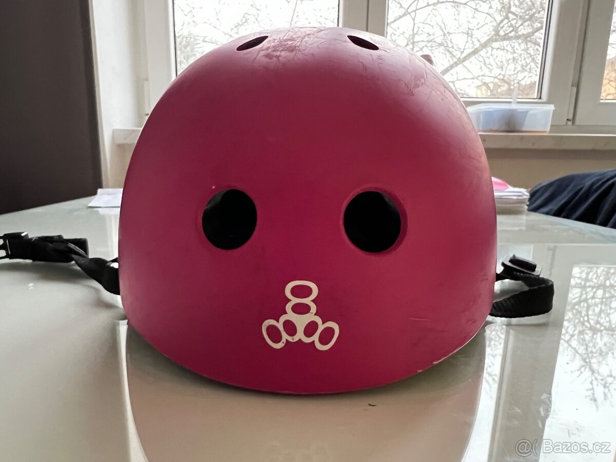 Triple Eight - Lil 8 Dual Certified Helmet EPS Liner Neon Pi