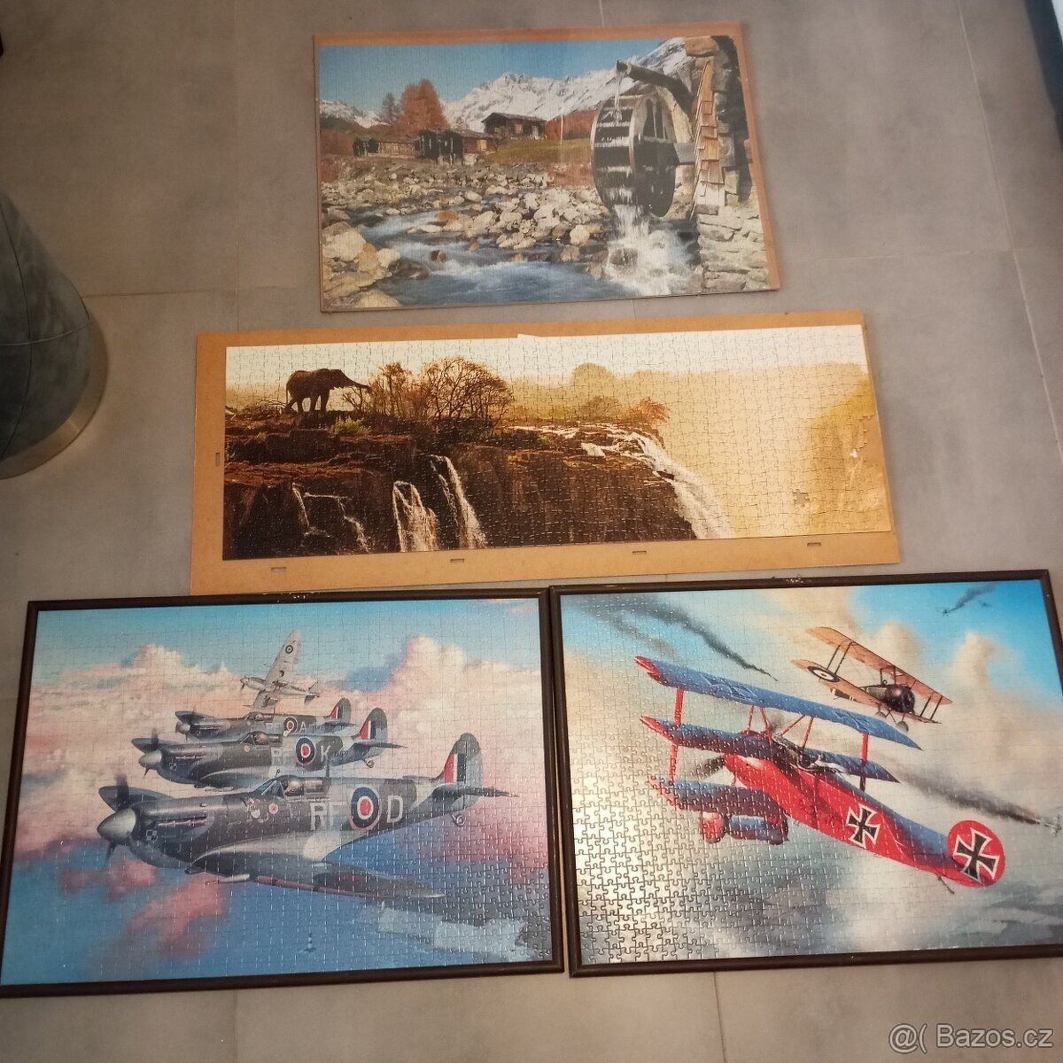 4x složená Puzzle za celkem 200 Kč