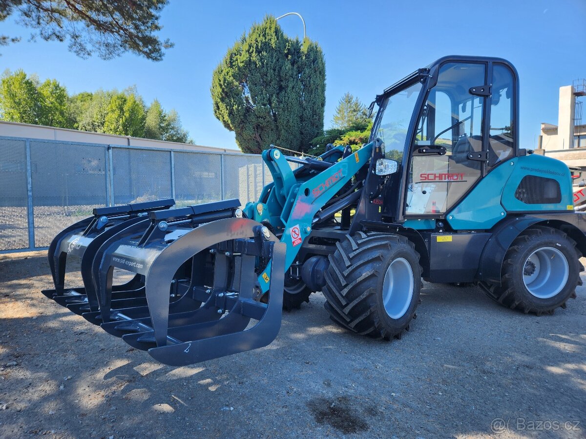 kloubový nakladač, motor kubota, kloubový nakladač