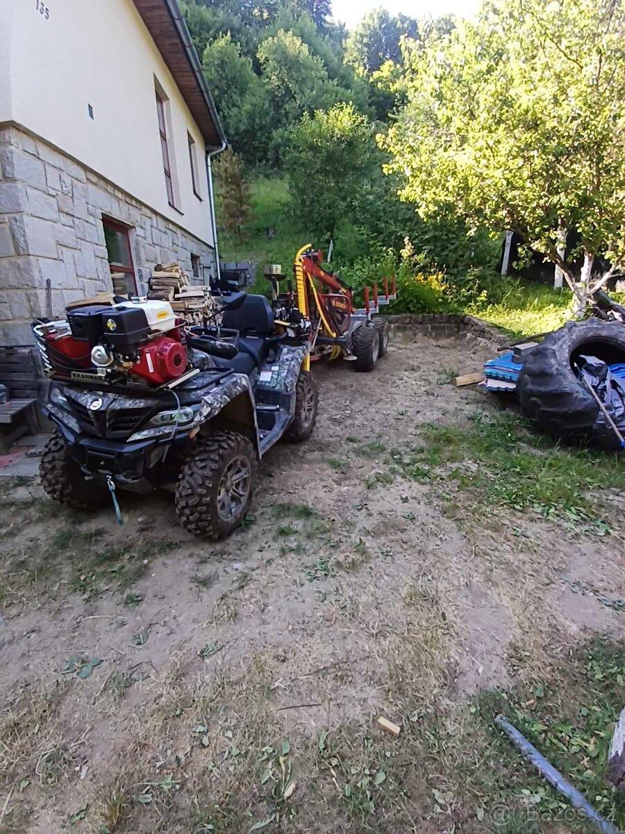 Prodám Kranman T2000ex+ čtyřkolku Gladiator X 1000