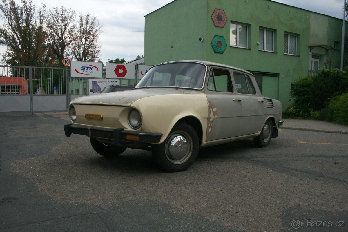 Škoda 100 prvomodel, rok 1969