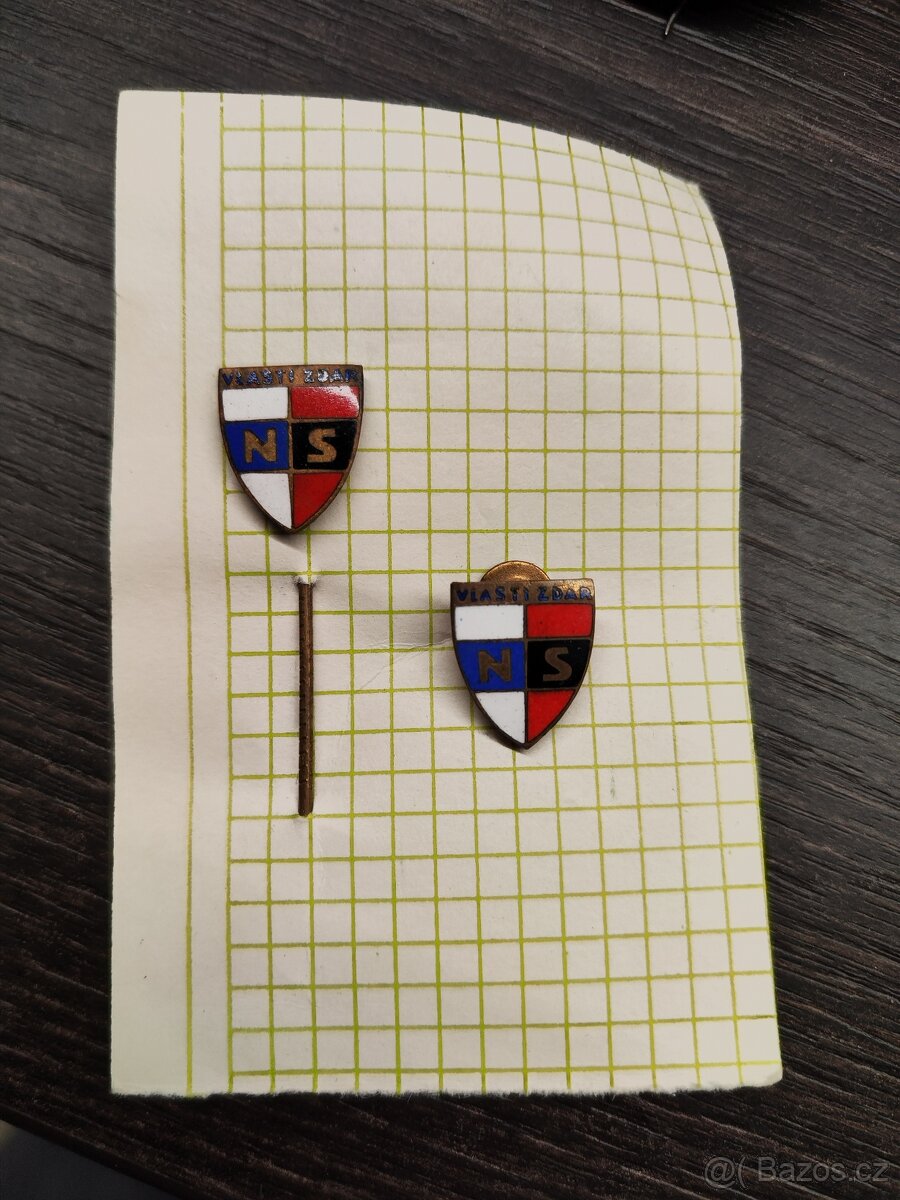 NS - Národní souručenství / Protektorát 2x