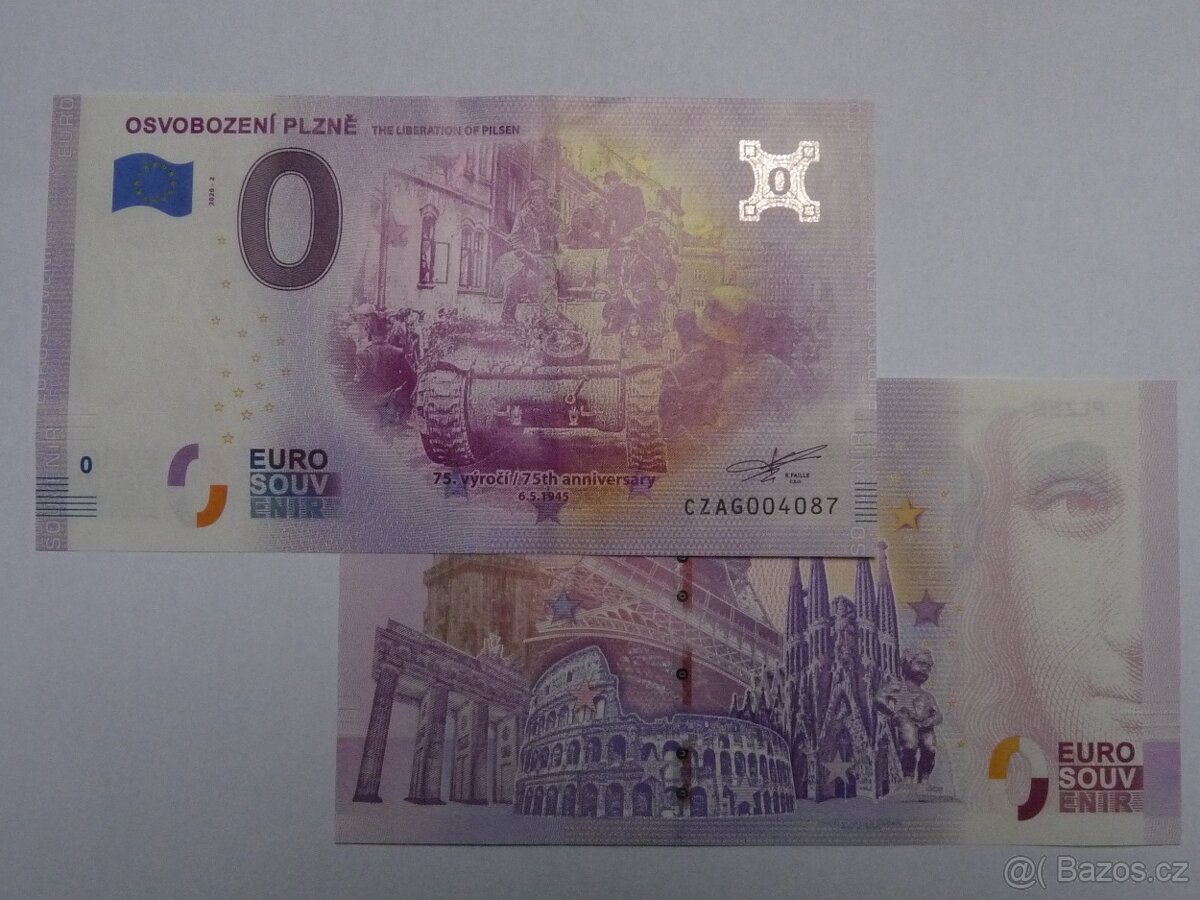 0 Euro bankovka