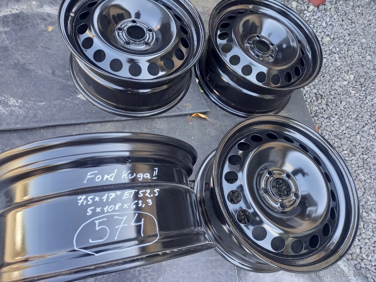 Ocelové disky Ford. 17"