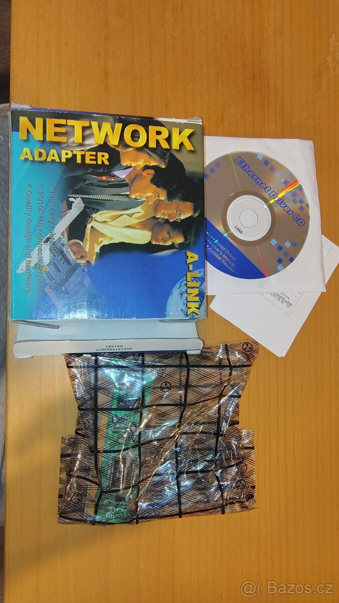 Nové síťové karty 2Ks PCI LAN 10/100MB A-LINK NA110HR