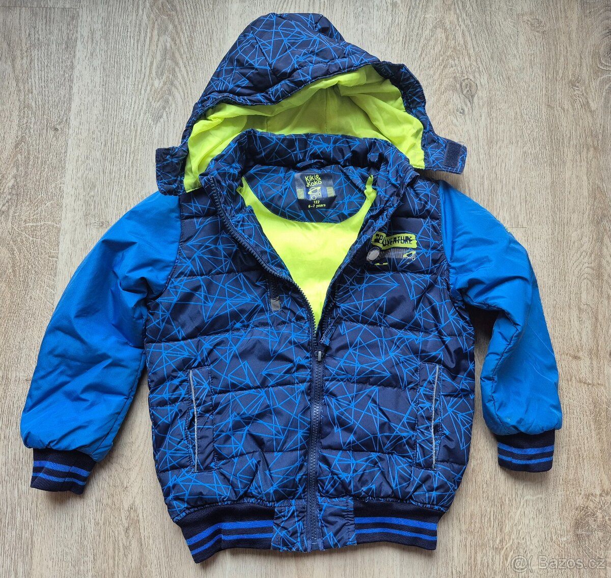 Dětská chlapecká zimní bunda Kiki a Koko vel. 122