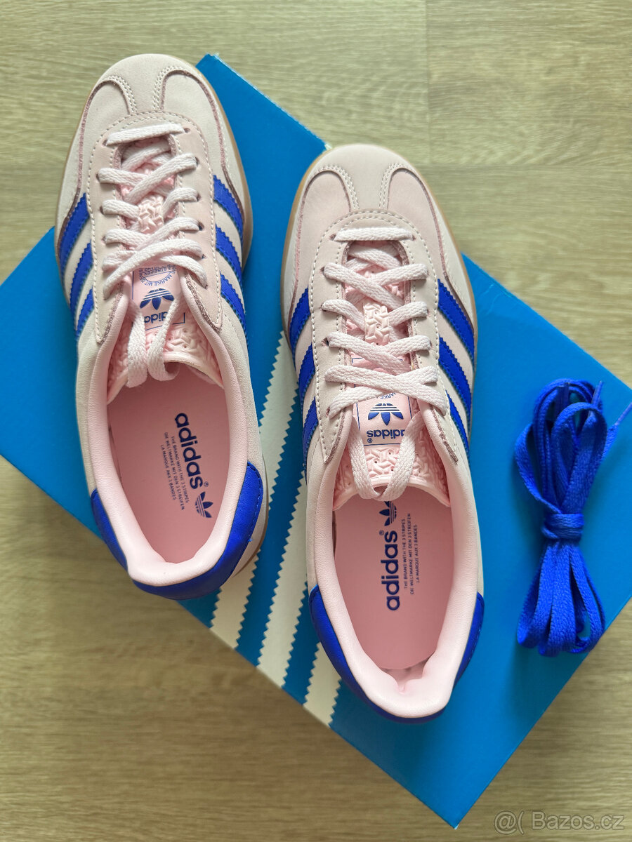 Tenisky Adidas Gazelle Indoor "Clear Pink Lucid Blue" 37 1