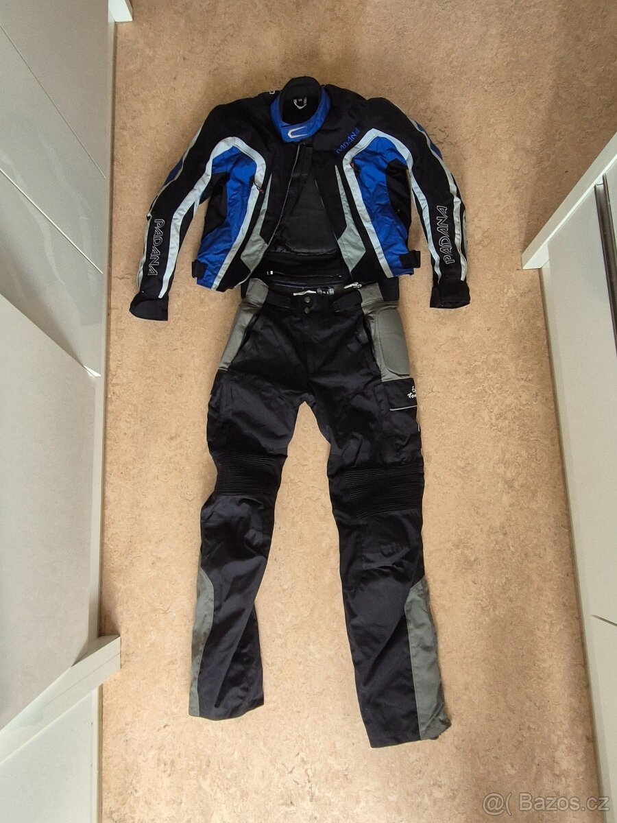 Bunda a kalhoty na motorku
