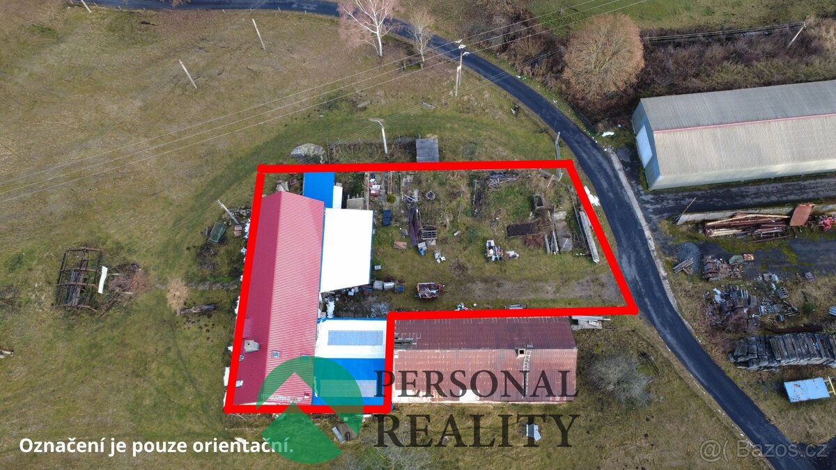 Pronájem výrobního prostoru 327 m², Nejdek - Fojtov