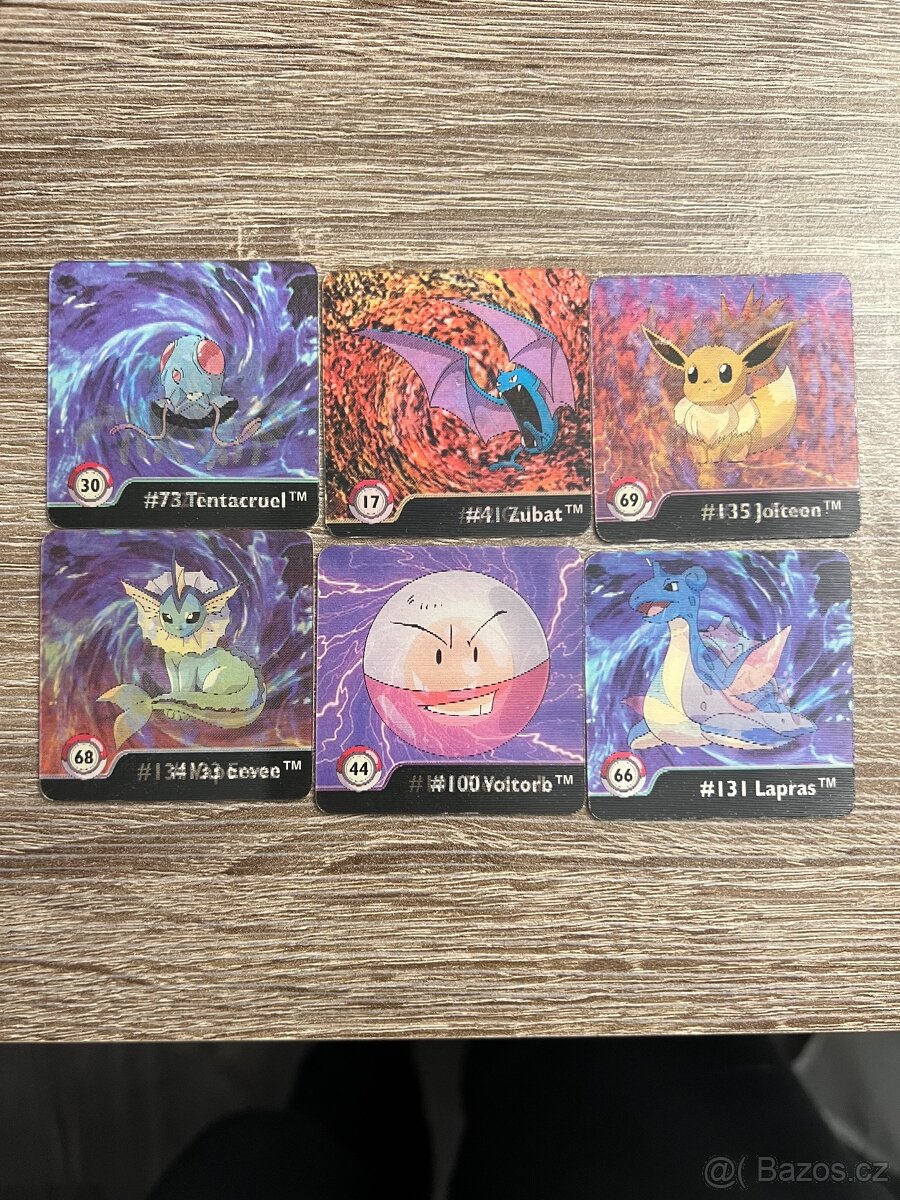 Pokemon - Series one 3D měničky
