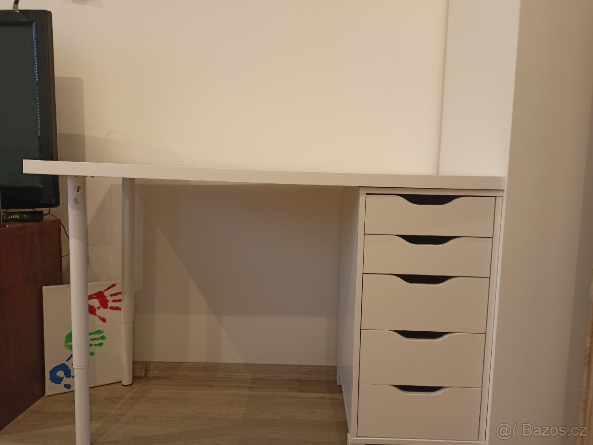 Psací stůl IKEA Lagkapten/Alex 120x60