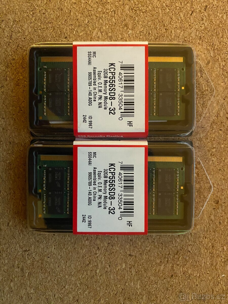 RAM Kingston 2x32 GB DDR5 5600 MHz