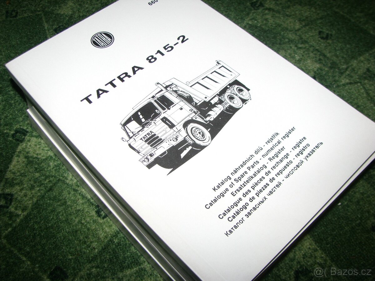 katalog náhradních dílů Tatra 815-2 - 2 vydání 1995