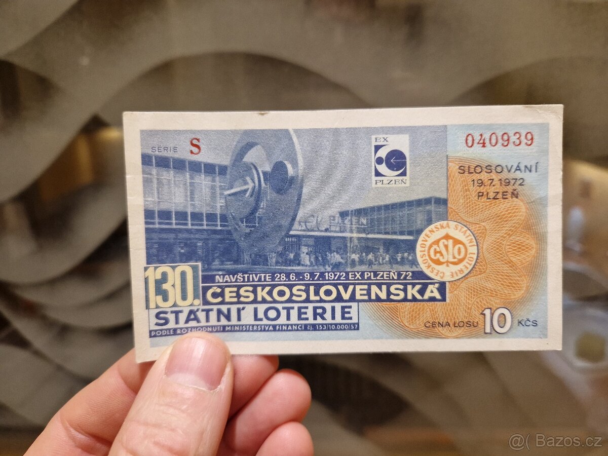 los československé státní loterie
