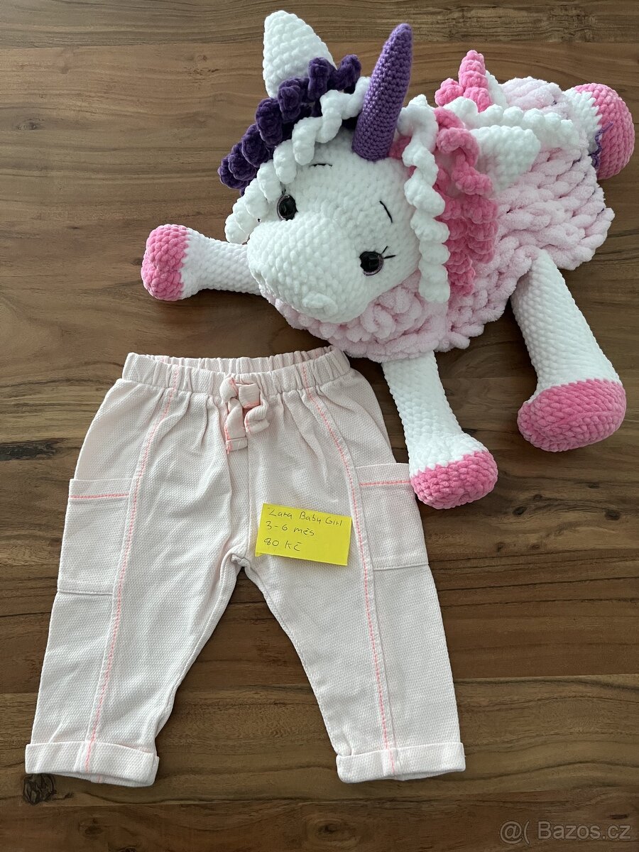 Nadherne kalhoty Zara Baby Girl 3-6 mes