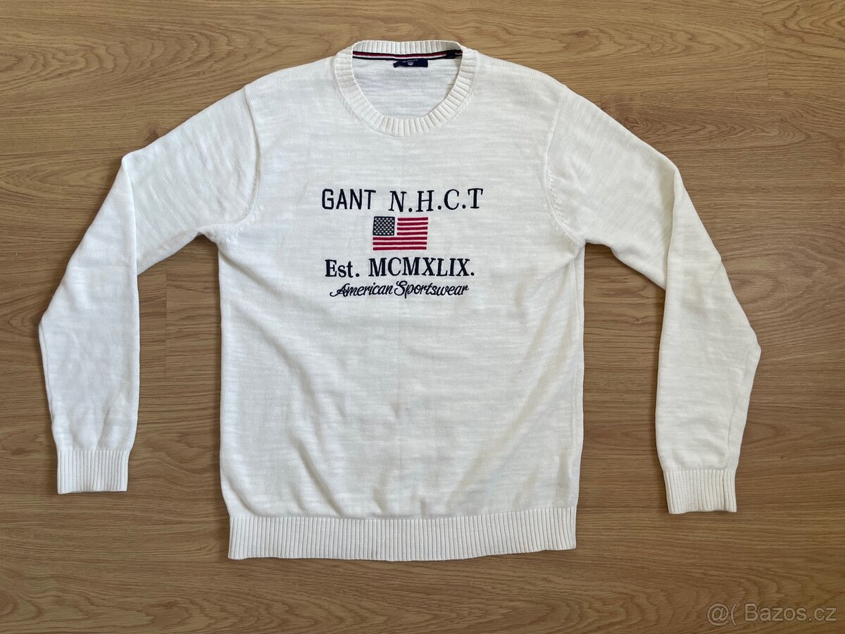 Dámský krémový svetr Gant