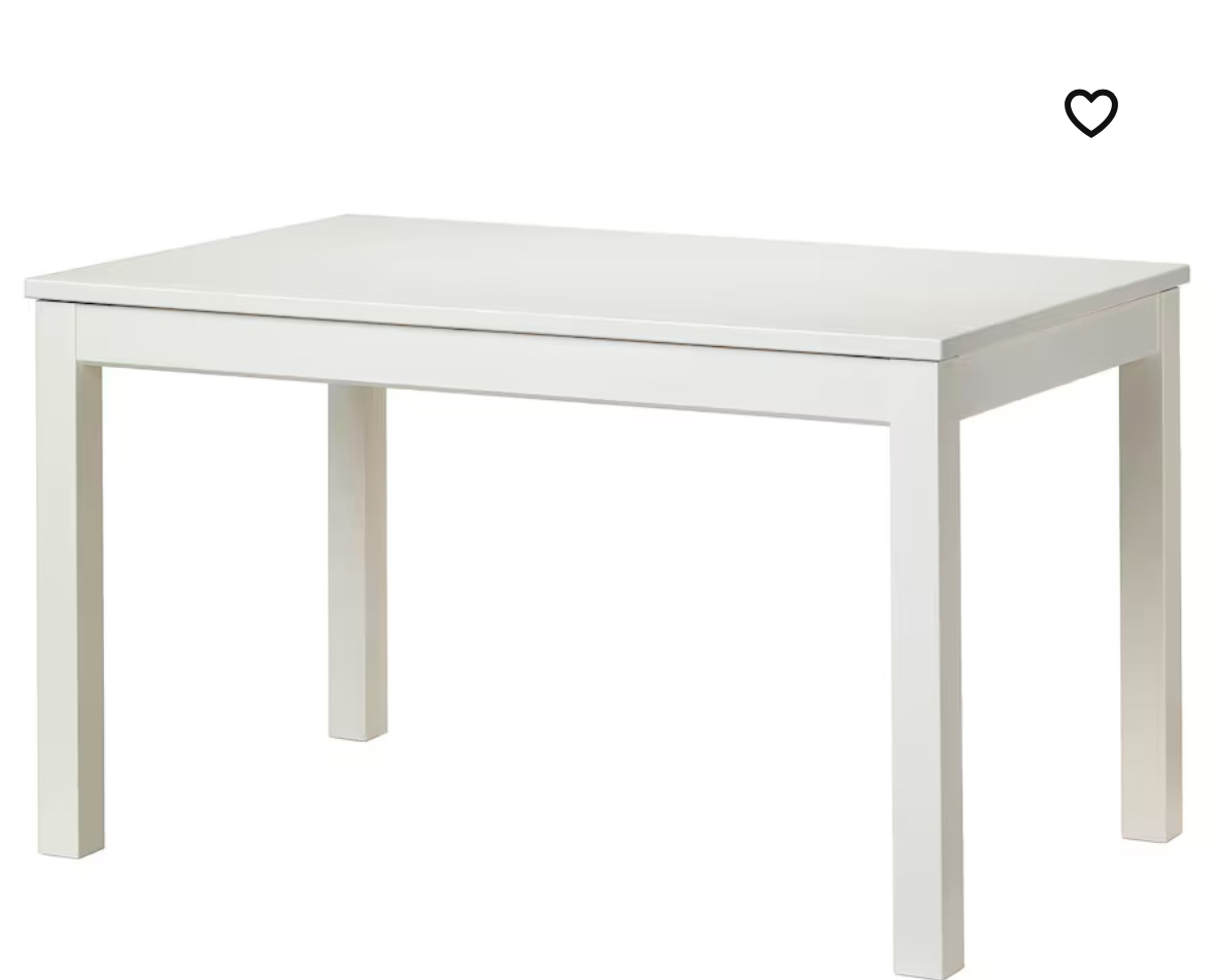 Jídelní rozkládací stůl IKEA + 4 židle