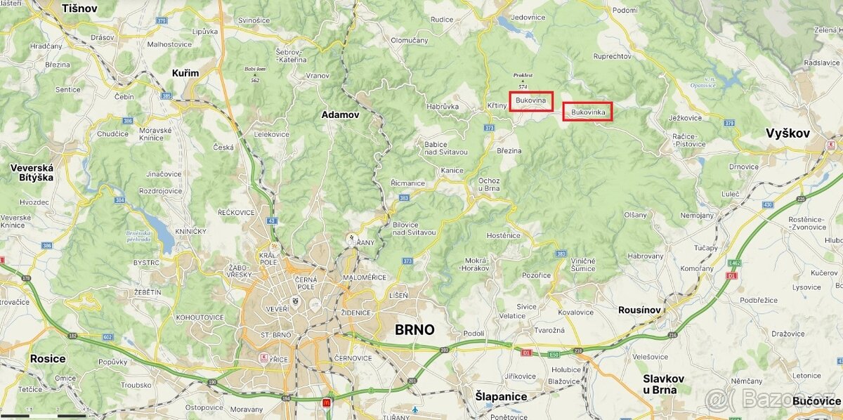Prodej podílu na pozemcích orné půdy v Bukovině a Bukovince