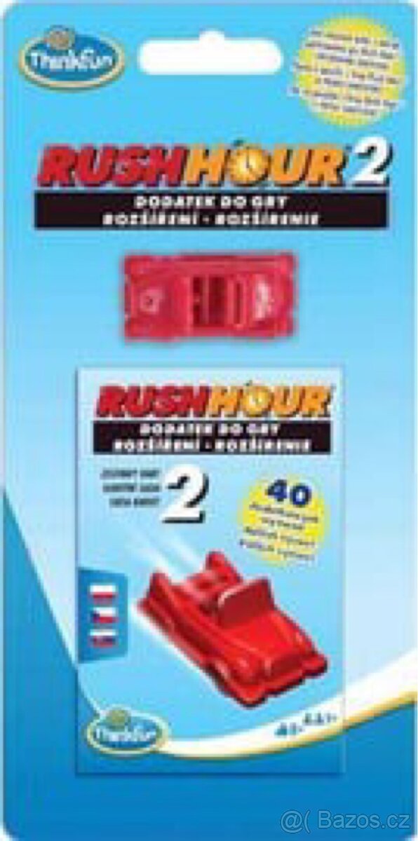 ThinkFun Rush Hour 2 Korek Gra Logiczna dodatek (Hračky)