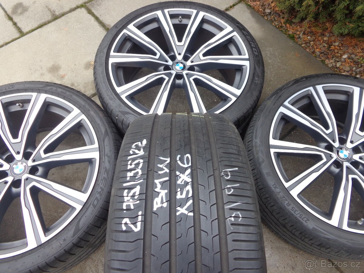 5x112 R22 orig.BMW letna sada kol X6 G06 / X5 G05 s TPMS